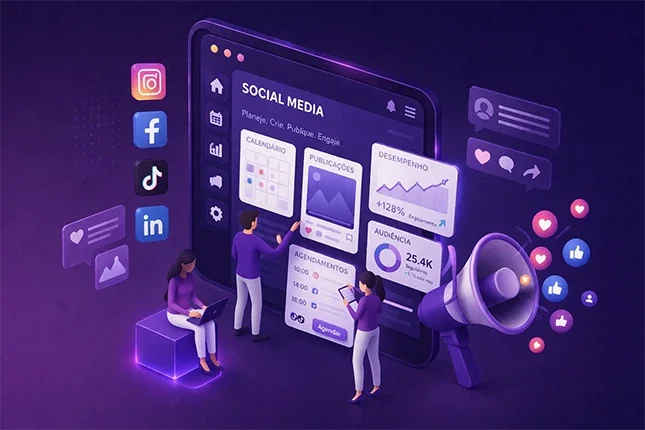 Gestão de redes sociais